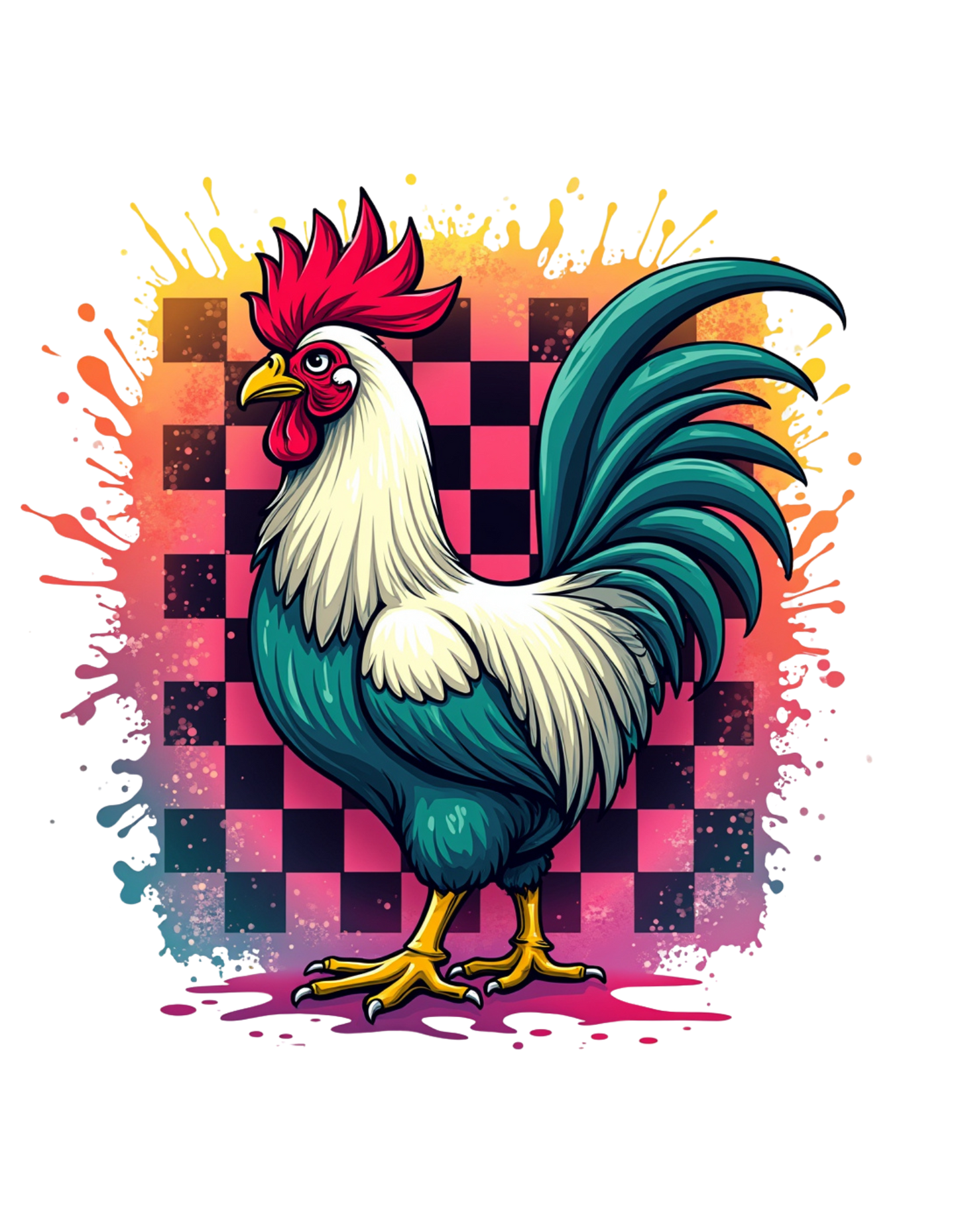 Retro Rooster