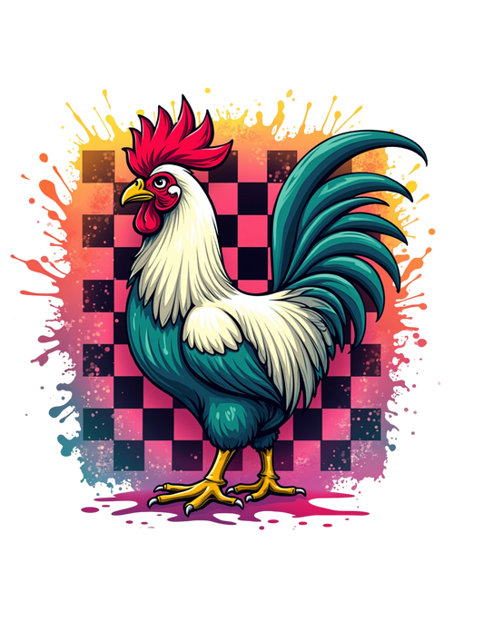 Retro Rooster