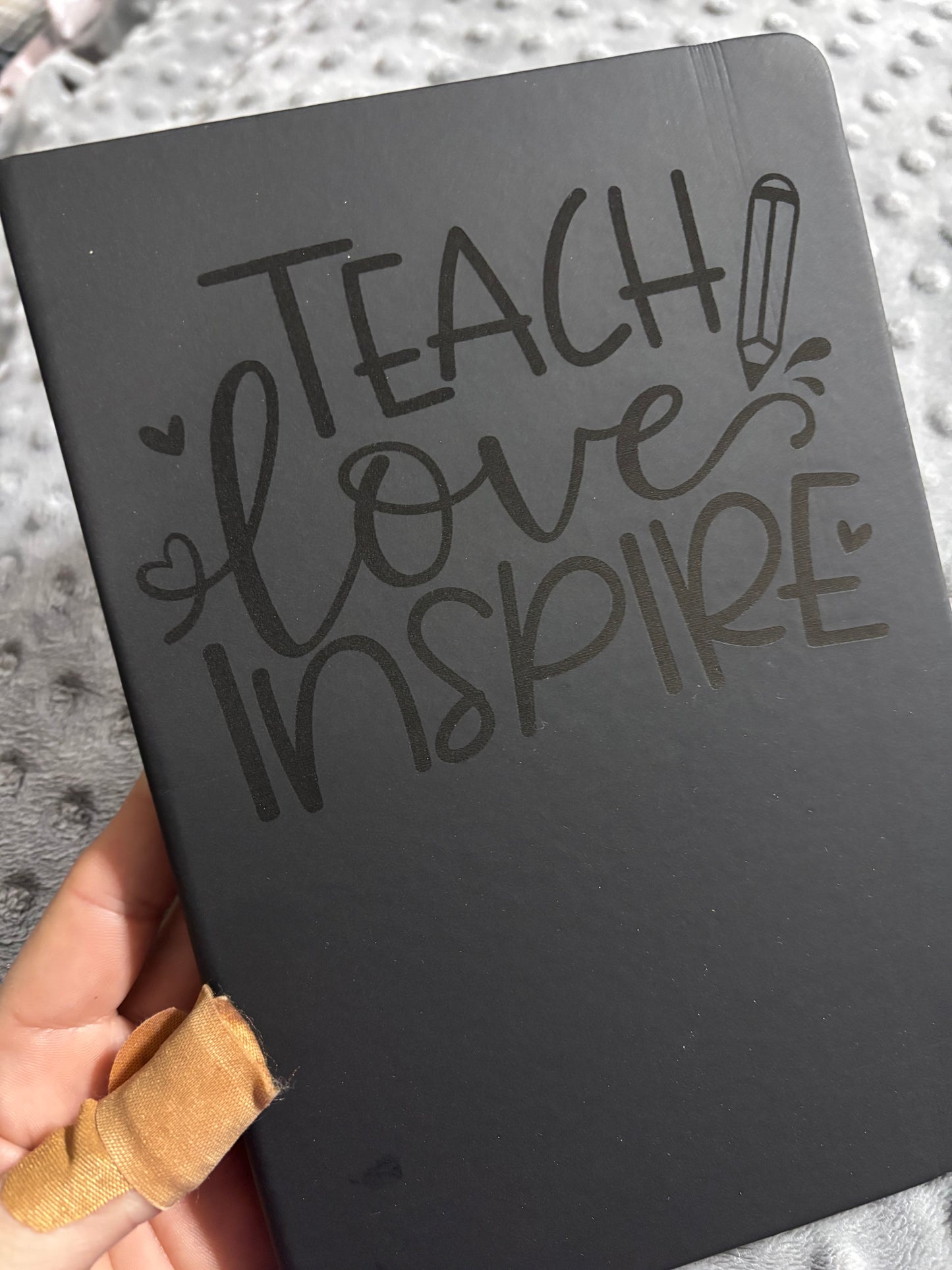 Teach Love Inspire Engraved Journal