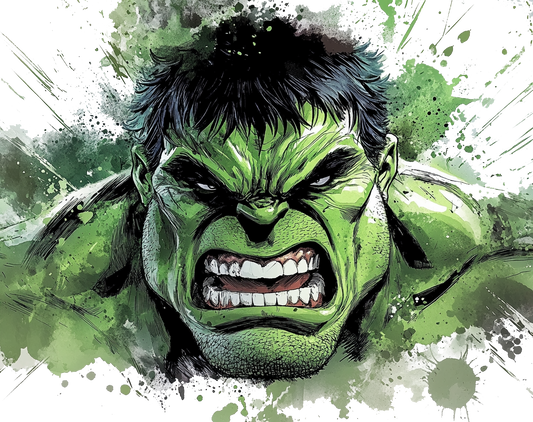 Hulk Water Color