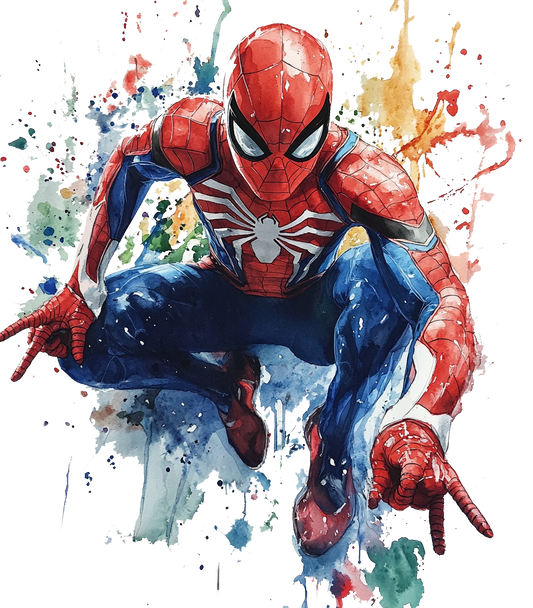 Spidey Watercolor 4