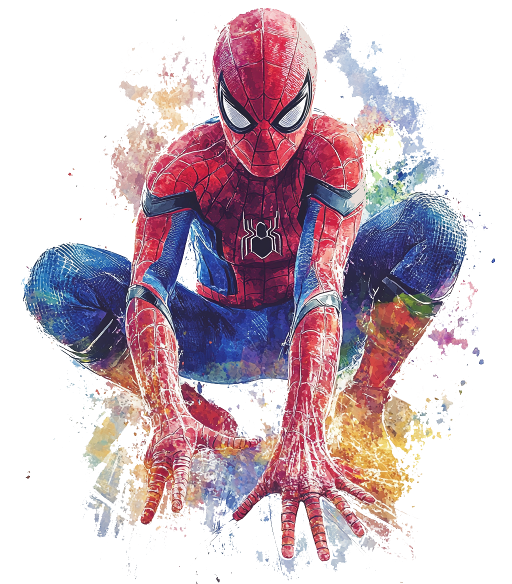 Spidey Water Color 3